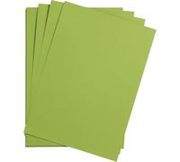 Clairefontaine 975552C Paquet Papier Maya - 25 Feuilles Papier Dessin Lisse Vert Mousse - A2 42x59,4 cm 185g - Idéal pour le Dessin et les Activités Créatives
