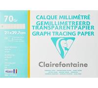 Papier Calque pochette 12F A4 70/75g millimétré