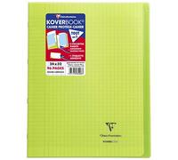 Clairefontaine Cahier Koverbook 24 x 32 cm Seyès grand carreaux 96 pages – Vert