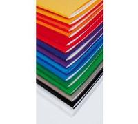 Clairefontaine Cahier 981414C – 24×32 cm – 96 p. grands carreaux – Couverture rouge polypro