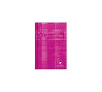 Clairefontaine Agenda De Bord Non Millésimé 21 X 29,7 Cm 144 Pages (Coins Prédécoupés).Couv Rembordé Rigide