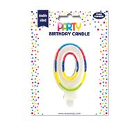 Clairefontaine Bougie chiffre 0 - 8,5 x 1,5 x 15 cm