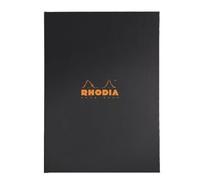 Clairefontaine Brochure Rsr Rhodiactive 90g A4+ 160p. 5x5c Mcrprf. Ruban Marque-Page Black
