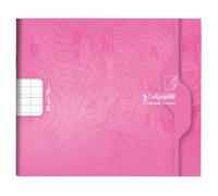 Cahier Maternelles piqué à l'italienne 7000 17x14,7 cm 24 pages DL 3mm IV 70 g - Rose