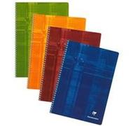 Cahier reliure intégrale A4 100 pages quadrillé 4x4 - Assortis