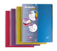 Clairefontaine Cahier Linicolor reliure intégrale A4 180 pages Modèle aléatoire G