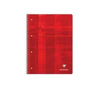 Cahier spirales Clairefontaine 21x29,7cm - ligné - 160 pages