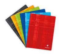 Clairefontaine Cahier piqué Metric A4+ 24 x 32 cm, grands carreaux, 96 pages