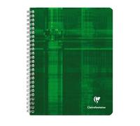 Clairefontaine – Cahier à spirales Metric – Grands carreaux 17 x 22 cm 100 pages