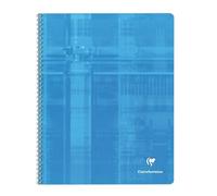 Clairefontaine – Cahier à spirales Metric – A4+ 24 x 32 cm – grands carreaux – 100 pages