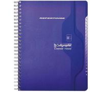 CLAIREFONTAINE Cahier répertoire 17x22cm - 70g - 180 pages