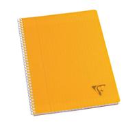 Cahier spirales Clairefontaine Linicolor - A4 21 x 29,7 cm - petits carreaux - 180 pages