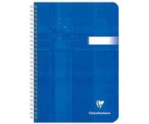 Clairefontaine Cahiers à reliure spiralée A5 90 Feuilles carrées 5 pcs G