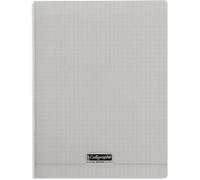 CLAIREFONTAINE Calligraphe Cahier Piqué Polypro Gris 24 x 32 cm 96 Pages
