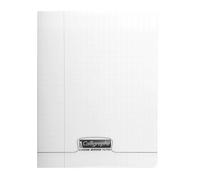 Calligraphe Cahier piqué 8000 POLYPRO 17x22 cm 96 pages grands carreaux 90 g Incolore