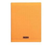 Calligraphe Cahier agrafé 18198C – 24x32cm, 96p, grands carreaux Séyès, papier 90g, couv. polypro orange