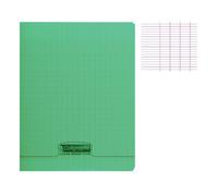 Calligraphe Cahier piqué 8000 POLYPRO 17 x 22 cm 96 pages Grands carreaux 90 g Vert