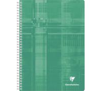 Clairefontaine Carnet à spirales DIN A4 / 180 feuilles quadrillées