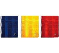 Clairefontaine - Carnet A4 ligné 100 pages 90 g assorti | 10 pièces