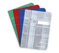 Carnet piqué 10,5x14,8cm 96 pages uni - Assortis