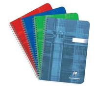 Clairefontaine Cahier reliure intégrale A5 180 pages uni – Assortis