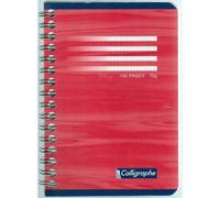 Clairefontaine Carnet Reliure Intégrale 9x14, 100p, Q.5x5, 70g