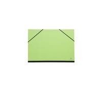 Clairefontaine Carton à dessin couleur 37 x 52 cm - fermeture élastiques - Vert