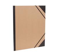 Clairefontaine Carton À Dessin Kraft Brun & Élastique 26x33