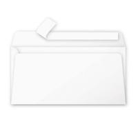 Clairefontaine Enveloppe 120g 110x220 Blanc Pqt De 200