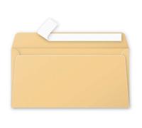 Clairefontaine Enveloppe 120g 110x220 Caramel Pqt 20