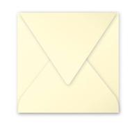 Clairefontaine 5458C Pack 20 Enveloppes gommées 14x14 cm 120g Canari
