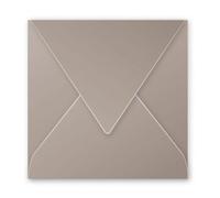 Clairefontaine Enveloppe 120g 140x140 Gris Acier Pqt 20