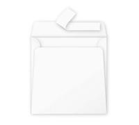 Clairefontaine Enveloppe 120g 165x165 Blanc Pqt De 200