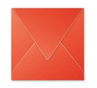 Clairefontaine Enveloppe 120g 165x165 Rouge Corail Pqt 20