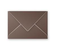 Clairefontaine Enveloppe 120g 75x100 Marron Taupé Pqt 20