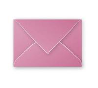 Clairefontaine Enveloppe 120g 75x100 Rose Hortensia Pqt 20
