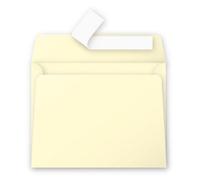 Paquet de 20 enveloppes Pollen 90x140mm 120g/m2 - Canari