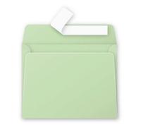 Clairefontaine Enveloppe 120g 90x140 Vert Pqt 20 Avec Bande De Protection