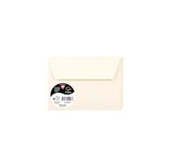 Clairefontaine Enveloppes C6 Blanc Naturel 120g Auto-Adhésives Lot 20 - Format standard 11,4 x 16,2 cm, Papier Lisse, Invitation Mariage, Faire-Part, Cartes & Correspondance - Pollen - Réf. 56020C