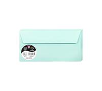 Paquet de 20 enveloppes Pollen 110x220mm 120g/m2 - Vert Jade