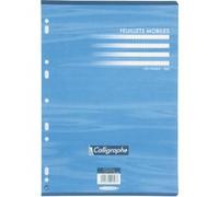 Clairefontaine - Feuille Mobile Blanche A4 5x5 90g - Sachet De 50 G
