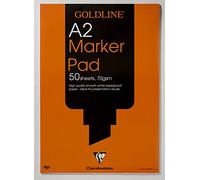 Clairefontaine GPB1A2Z Goldline Marker bloc collé 50F A2 70g