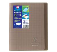 Clairefontaine Kover Book Cahier Piqûre Avec Rabats 170x220 96 Pages 90g - Couverture Noir