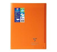 Clairefontaine Kover Book Cahier Piqûre Avec Rabats 240x320 96 Pages 90g - Couverture Orange