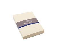 G.Lalo Enveloppes doublées gommées 21416L – 25 enveloppes 11,4×16,2 cm Vergé de France Ivoire