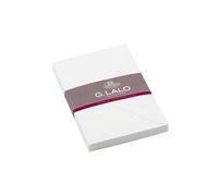 20 enveloppes C6(114x162mm)toile impériale doublées gommées - Blanc