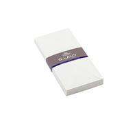G.Lalo Enveloppes DL 22700L – 25 enveloppes 110x220 mm Vergé de France gommées Blanc