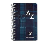 Clairefontaine Répertoire Reliure Intégrale 7,5x12 cm 100 pages 90 g petits carreaux pelliculé