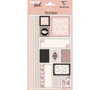 Clairefontaine - Planche de 13 stickers satin - Magnolias G