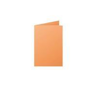 Paquet de 25 cartes pliées Pollen 110x155mm 210g/m2 - Clémentine